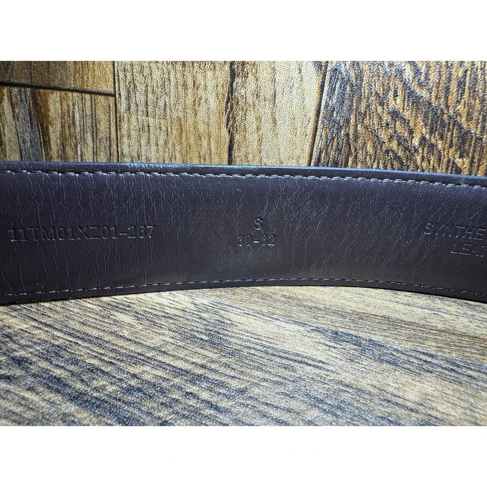 Tommy Bahama Brown Belt Sz S 30-32 Leather Lined Classic‎ Buckle